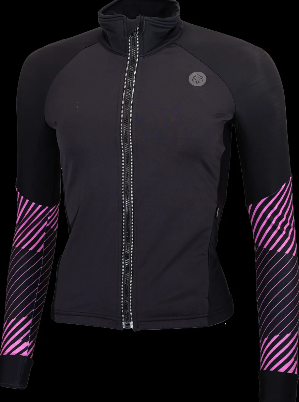 AGU Thermo schaatsjack black/pink