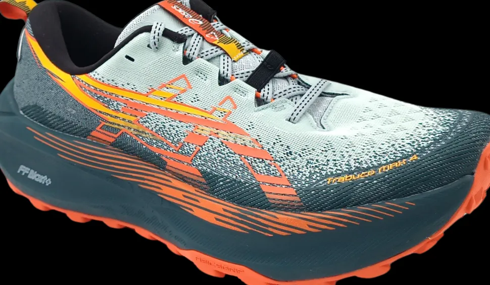 Asics Trabuco Max 4 cold moss/nova orange