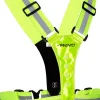 Avento veiligheidsvest LED oplaadbaar