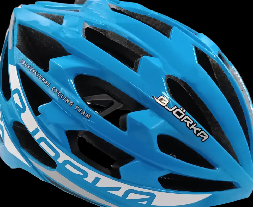 Bjorka Route Sprinter fiets/skatehelm blauw