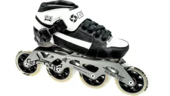Bont Pursuit Skate White/Black Skate Kids 84mm