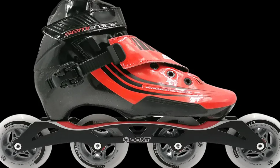 Bont Semi Race red 3pt 84mm