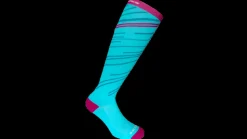 Brooks Unisex Fanatic Compression socks [turquoise/fuchsia]