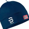 Daehlie muts met Noorse vlag blauw