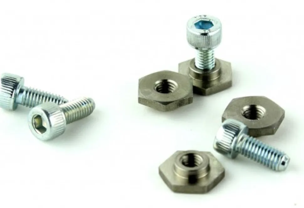 EHS bevestigingsboutjes M5x15mm 4st inbus voor klapschaats