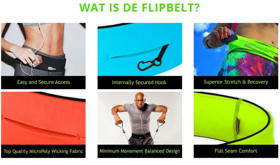 Flipbelt Classic black