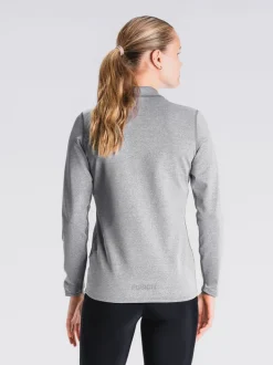 Fusion womens C3 zip neck grey