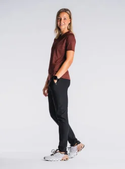 Fusion womens recharge pants black