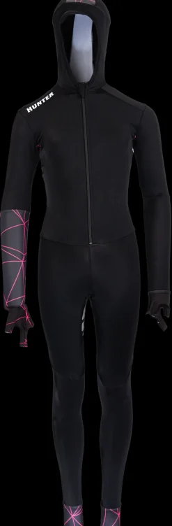 Hunter Speedsuit Lines Lycra Pink