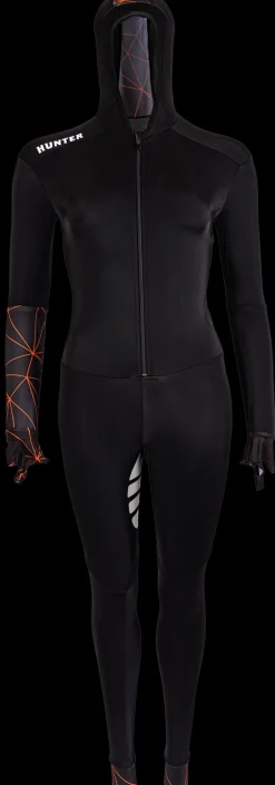 Hunter Speedsuit Lines Lycra Orange