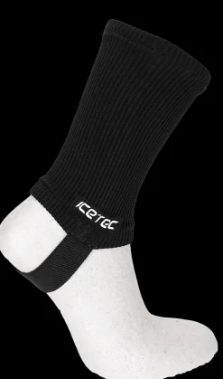 Icetec snijvaste enkelsok shorttrack zwart
