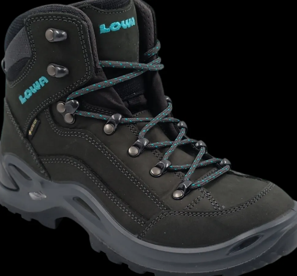 Lowa Renegade GTX Mid ws asphalt/turquoise