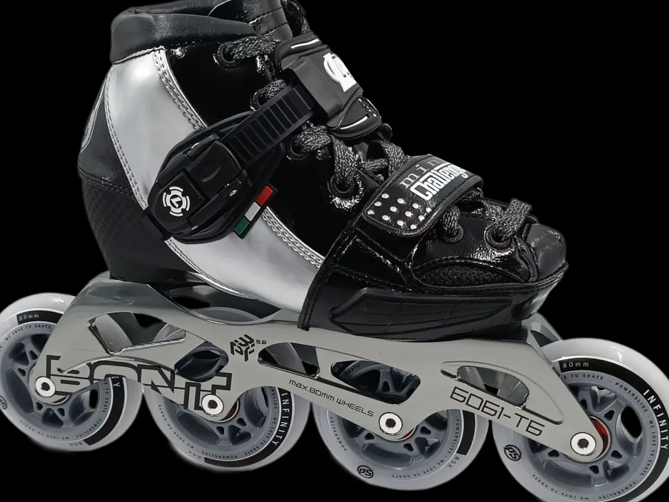 Luigino Kids Mini Challenge 4x80mm zwart