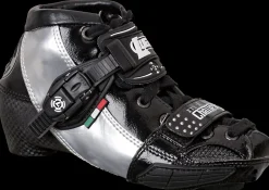 Luigino Kids Mini Challenge schoen zilver/zwart