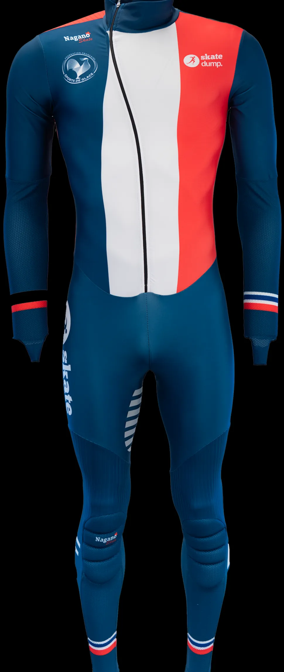 Nagano Skate shorttrack schaatspak Wold Cup Champion France