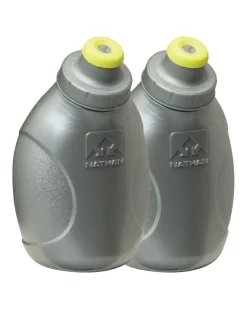 Nathan Push Pull Cap Flask 2 Pack