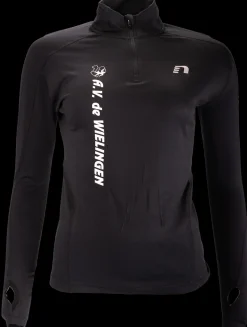 Newline Base wintershirt lange mouw dames met rits/kraag