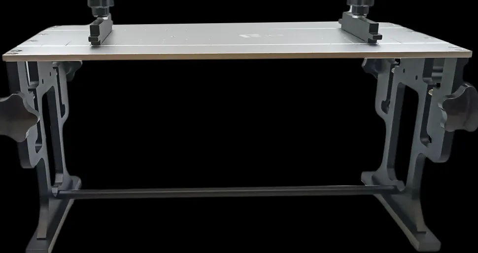 Nice slijptafel lange baan zwart