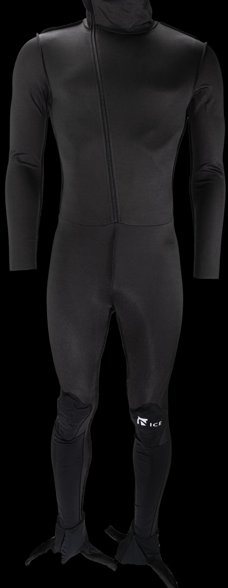 Nice snijvast schaatspak zwart 2.0
