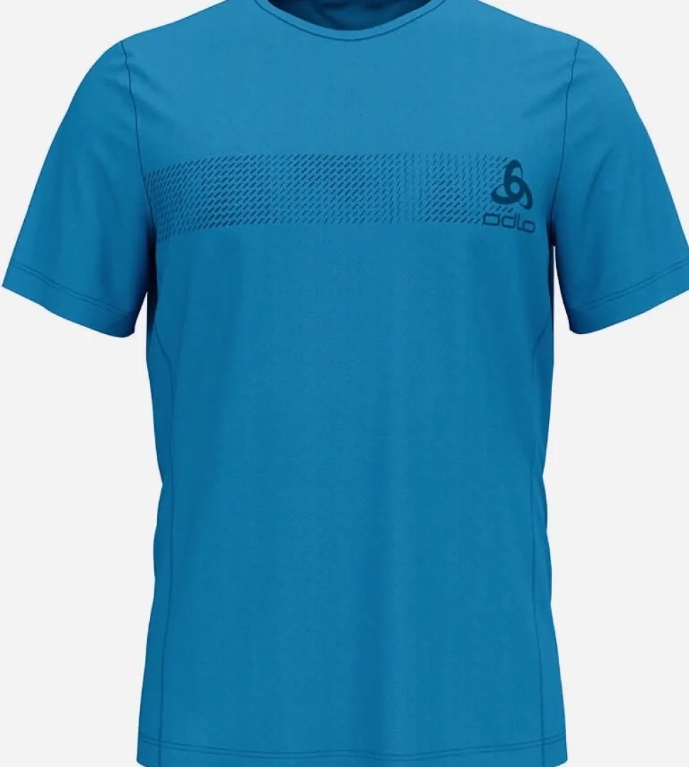 Odlo Basislaag Top met ronde hals k/m core light print