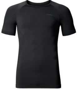 Odlo Heren Shirt Korte mouw/ Crew Neck Evolution light, Zwart