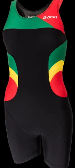 Onda Triathlonpak Dames Pro zwart/groen