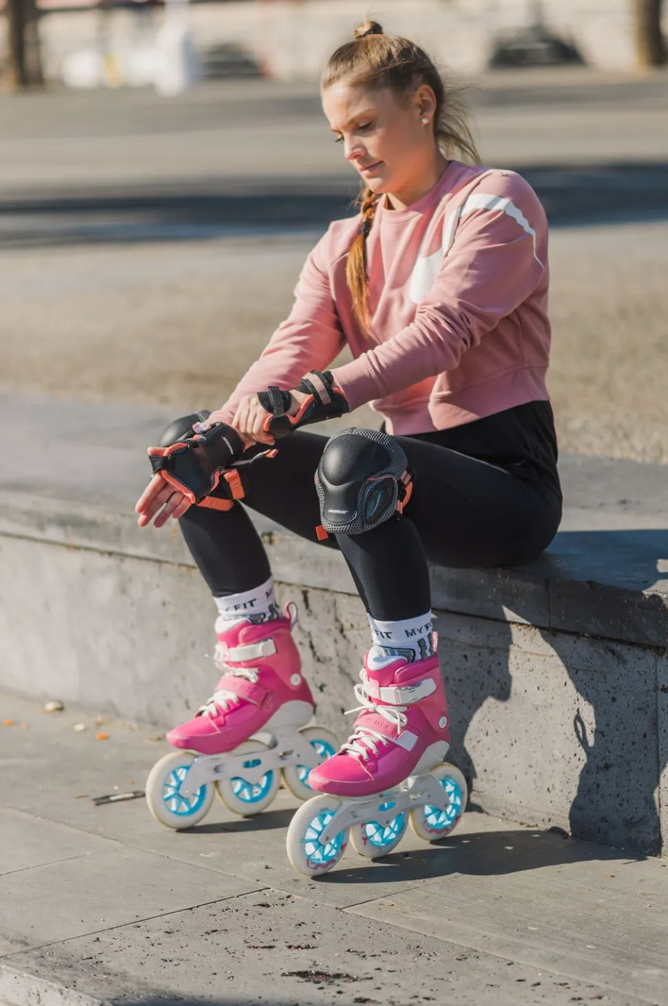Powerslide Pro Air women protection set 2020