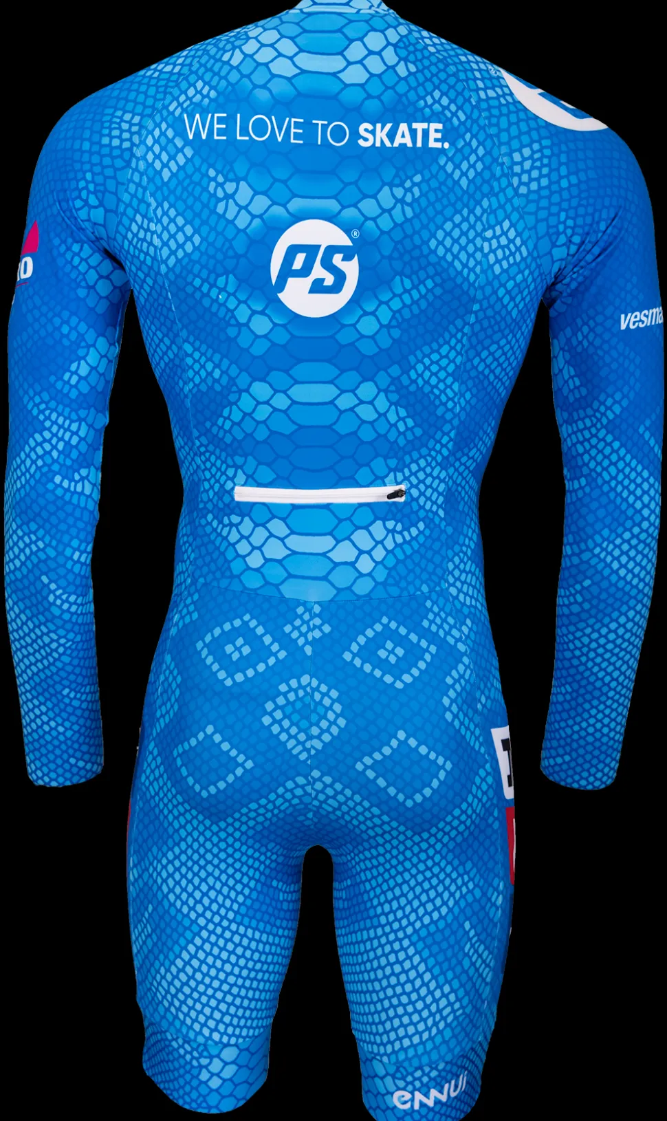 Powerslide skeelerpak 2023 licht blauw lange mouwen