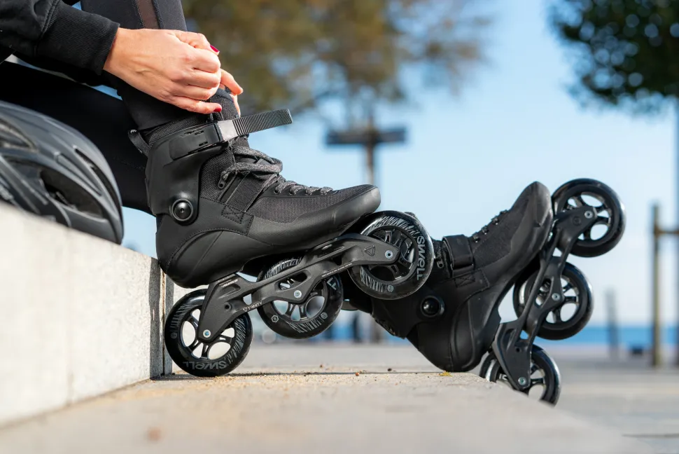 Powerslide Swell Triple black 110mm