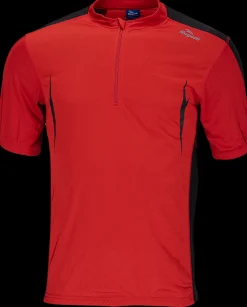 Rogelli Fietsshirt Monza Rood/Zwart