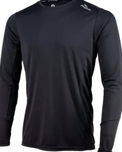 Rogelli T-Shirt Long Sleeves zwart