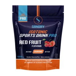 Sanday isotonic sports drink pro red fruit 1000g